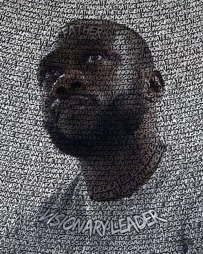 Typography Portrait